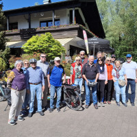 Die gestärkte Radfahrgruppe